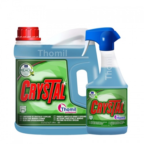 Thomil Crystal - środek do mycia i polerowania powierzchni szklanych