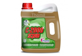 Thomil C-2000 Scrub - alkaliczny odtłuszczacz zmywający dedykowany do maszyn szorujących - 4 l
