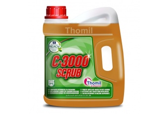 Thomil C-3000 Scrub - silnie alkaliczny środek doczyszczający dedykowany do maszyn szorujących - 4 l