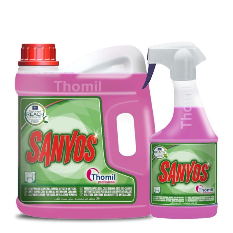 Thomil Sanyos - środek odkamieniający do mycia łazienek i sanitariatów