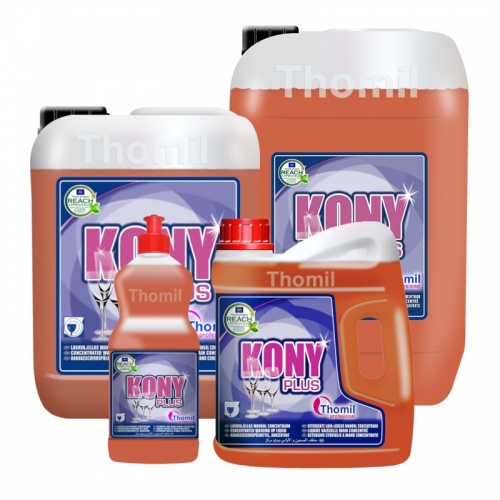 Thomil Kony Plus - skoncentrowany płyn do mycia naczyń o zapachu cytrusów