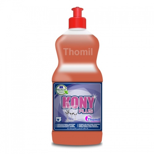 Thomil Kony Plus - skoncentrowany płyn do mycia naczyń o zapachu cytrusów 750 ml