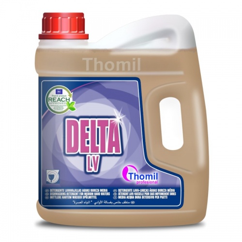 Thomil Delta LV - środek myjący do zmywarek zasilanych wodą miękką i średniej twardości