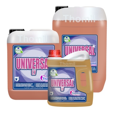 Thomil Universal LV - środek myjący do zmywarek zasilanych wodą o średniej i dużej twardości