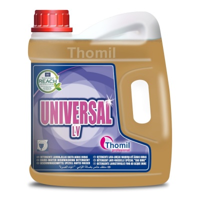 Thomil Universal LV - środek myjący do zmywarek zasilanych wodą o średniej i dużej twardości 4,6 kg