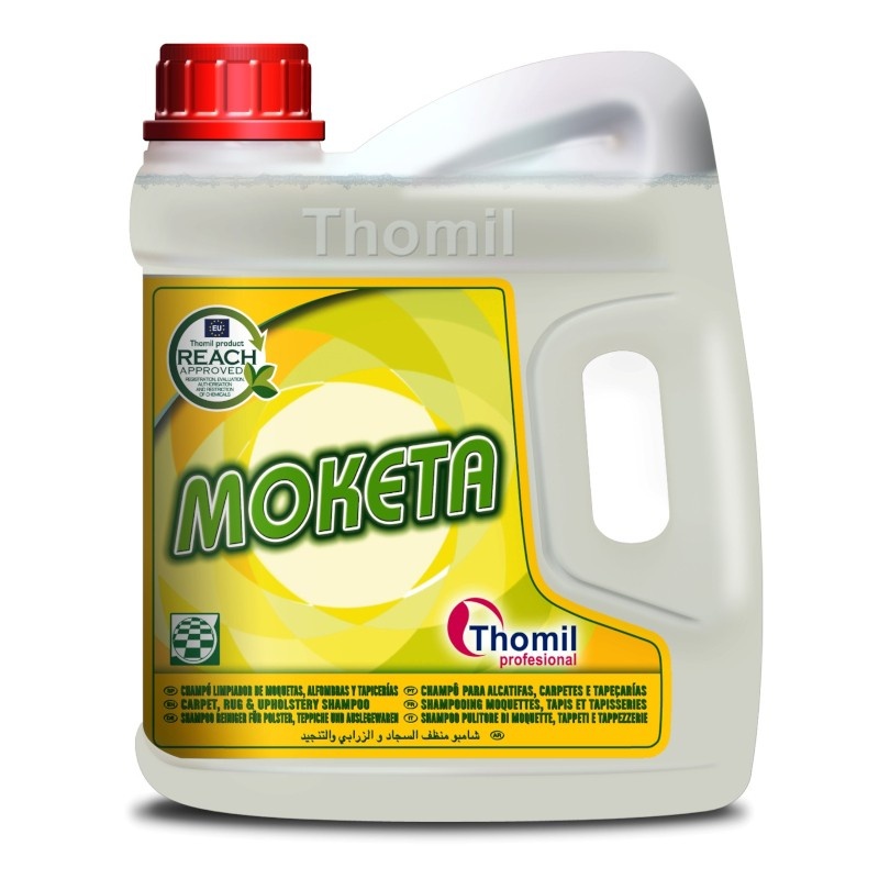 Thomil Moketa - płyn do prania dywanów, wykładzin i tapicerki metodą szamponowania - 4 l