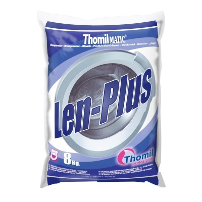 Thomilmatic Len-Plus - proszek do prania ze środkiem wybielającym 8 kg