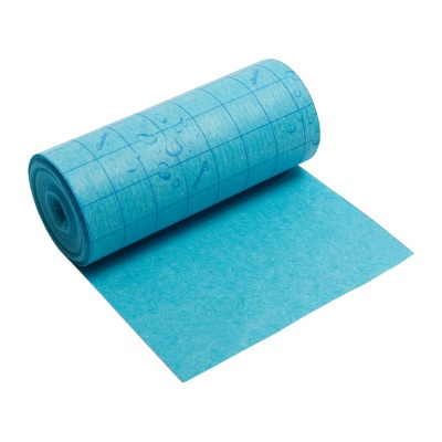 Ścierka gąbczasta Quick 'n Dry (niebieska) - 25 cm x 10 m - Vileda Professional