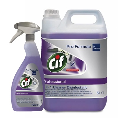 Diversey Cif Professional 2in1 Cleaner Disinfectant - preparat myjąco-dezynfekujący