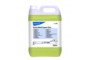 Diversey Suma Med Super Plus - preparat myjący do basenów i kaczek oraz szpitalnych utensyliów - 5 l