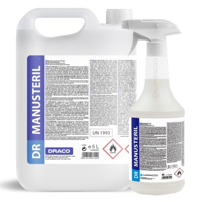 DR MANUSteril - alkoholowy produkt dezynfekujący do rąk i powierzchni