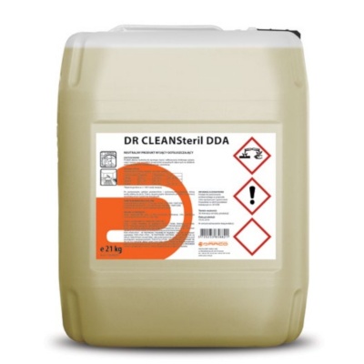 DR CLEANSteril DDA - alkaliczny preparat myjąco-odtłuszczająco-dezynfekujący - 21 kg
