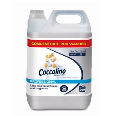 Diversey Coccolino Professional Laundry Conditioner Pure Concentrate - płyn do płukania tkanin - 5 l
