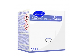 Diversey Soft Care Sensisept - antybakteryjny preparat do higienicznego mycia rąk - 800 ml