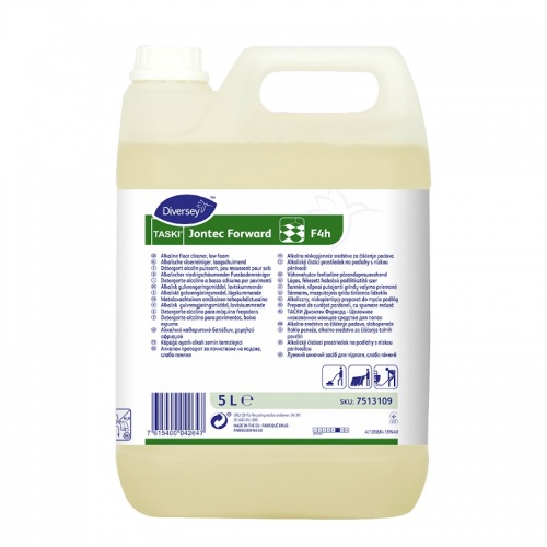 Diversey TASKI Jontec Forward F4h - alkaliczny, niskopieniący preparat do mycia podłóg - 5 l
