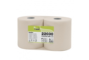 Celtex E-TISSUE - papier toaletowy w rolkach JUMBO (C22030) - 2 warstwowy, 300 m, 2000 listków, opakowanie 6 szt.