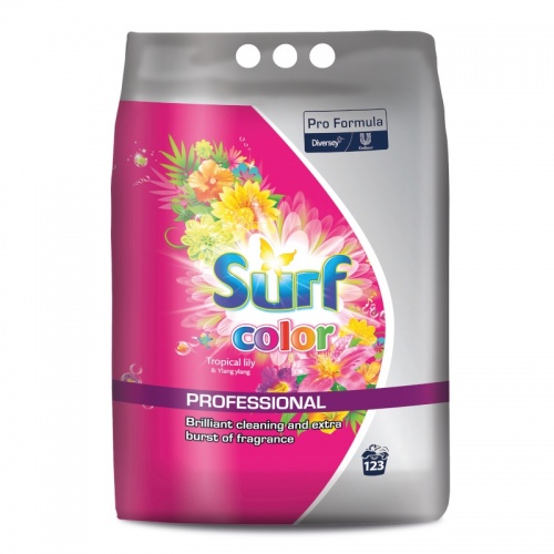Diversey Surf Powder Tropical Colour - proszek do prania kolorowych tkanin - 8 kg