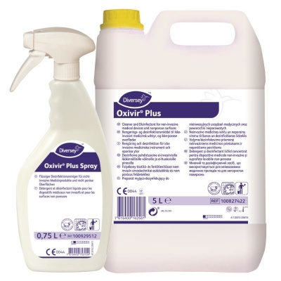 Diversey Oxivir Plus - preparat myjąco-dezynfekujący na bazie aktywnego tlenu AHP