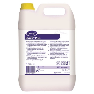 Diversey Oxivir Plus Spray - preparat myjąco-dezynfekujący na bazie aktywnego tlenu AHP  5 l