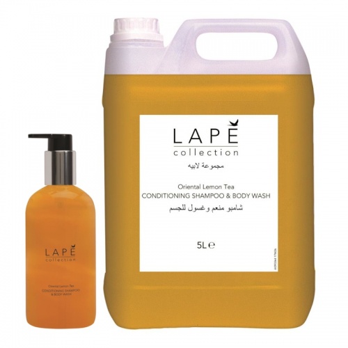 Diversey LAPE Oriental Lemon Tea Shampoo & Body Wash - żel do mycia ciała i włosów (2w1)