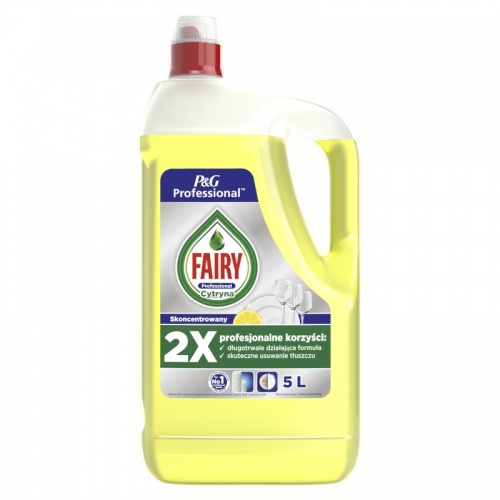 Fairy Professional Lemon P&G Professional - płyn do ręcznego mycia naczyń - 5 l