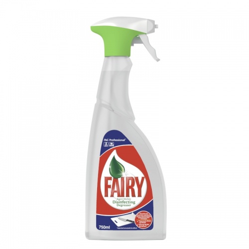 Fairy Professional P&G Professional - środek dezynfekujący i odtłuszczający w sprayu (2w1) - 750 ml
