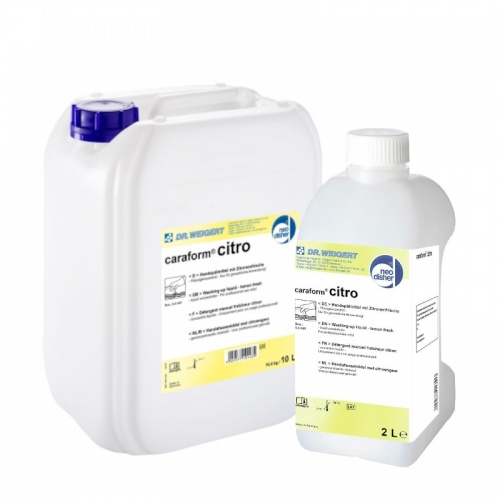 Dr. Weigert Caraform Citro - płyn do ręcznego mycia naczyń o zapachu cytrynowym