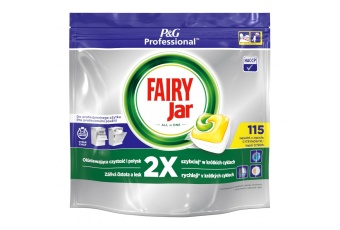 Fairy Professional All-In-One Original LEMON P&G Professional - kapsułki do zmywarki  - 115 szt.