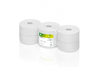 Papier toaletowy w rolkach Jumbo SATINO COMFORT (316790) - 2 warstwowy, 320 m, opakowanie 6 szt.