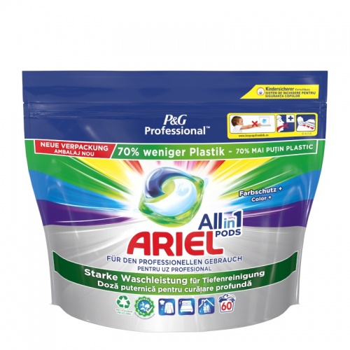 Ariel Professional Premium Color+ P&G Professional - kapsułki do prania kolorów - 60 szt.