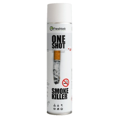 Freshtek ONE SHOT Smoke Killer - neutralizator dymu papierosowego - puszka 600 ml