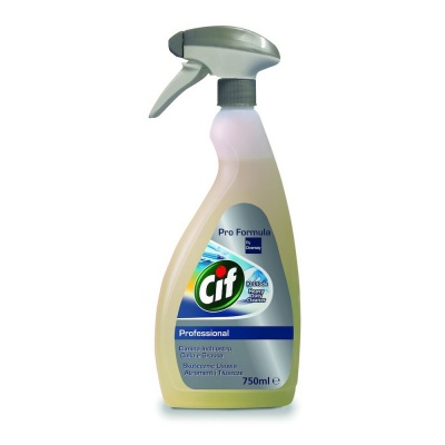 Cif Pro Formula Heavy Duty Cleaner - środek do usuwania tuszu, barwników, kleju, tłuszczy - 750 ml