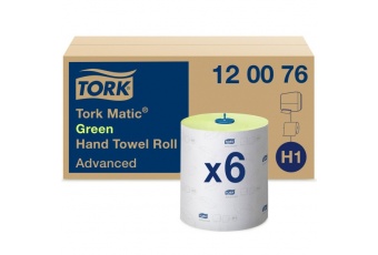 Tork Matic® H1 zielony ręcznik w roli (120076) - 150 m, karton 6 szt