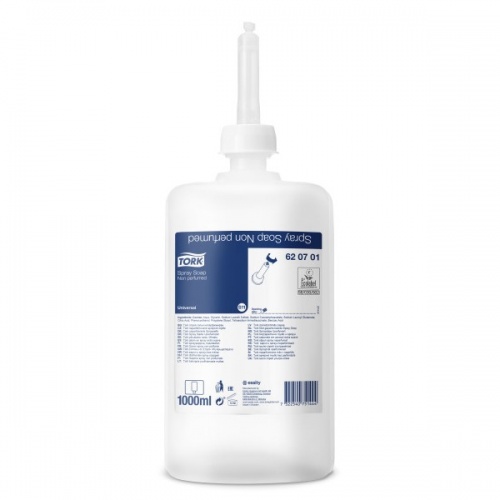Tork bezzapachowe mydło w sprayu (620701) - 1000 ml