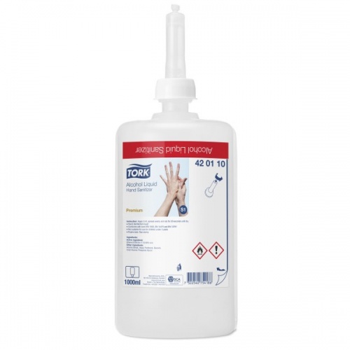 Tork alkoholowy preparat w płynie do higienicznej i chirurgicznej dezynfekcji rąk - środek biobójczy (420118) - 1000 ml
